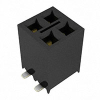 Samtec Inc. - SSM-102-L-DV - CONN RCPT .100" 4POS DUAL VERT