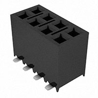 Samtec Inc. - SSM-104-T-DV - CONN RCPT .100" 8POS DUAL VERT