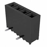 Samtec Inc. - SSM-104-S-SV - CONN RCPT .100" 4POS SNGL VERT