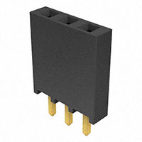 Samtec Inc. - SSQ-103-01-G-S - CONN RCPT .100" 3POS SNGL GOLD