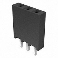 Samtec Inc. - SSQ-103-01-T-S - CONN RCPT .100" 3POS SNGL TIN