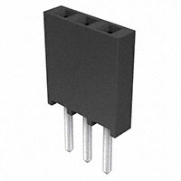 Samtec Inc. - SSQ-103-02-T-S - CONN RCPT .100" 3POS SNGL TIN