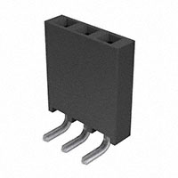 Samtec Inc. - SSQ-103-02-T-S-RA - CONN RCPT .100" 3POS SGL R/A TIN