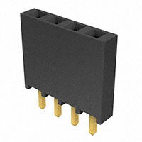 Samtec Inc. - SSQ-104-01-G-S - CONN RCPT .100" 4POS SNGL GOLD