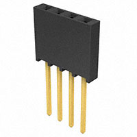 Samtec Inc. - SSQ-104-03-G-S - CONN RCPT .100" 4POS SNGL GOLD