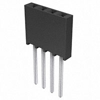 Samtec Inc. - SSQ-104-03-S-S - CONN RCPT .100" 4POS SNGL GOLD