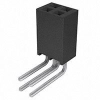 Samtec Inc. - SSQ-102-03-T-D-RA - CONN RCPT .100" 4POS DL R/A TIN