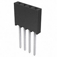 Samtec Inc. - SSQ-104-03-T-S - CONN RCPT .100" 4POS SNGL TIN