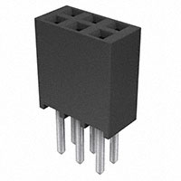 Samtec Inc. - SSQ-103-02-S-D - CONN RCPT .100" 6POS DUAL GOLD