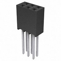 Samtec Inc. - SSQ-103-03-T-D - CONN RCPT .100" 6POS DUAL TIN