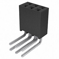 Samtec Inc. - SSQ-103-03-T-D-RA - CONN RCPT .100" 6POS DL R/A TIN