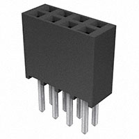 Samtec Inc. - SSQ-104-02-F-D - CONN RECPT 8POS .100" T/H GOLD