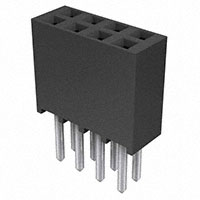 Samtec Inc. - SSQ-104-02-T-D - CONN RCPT .100" 8POS DUAL TIN