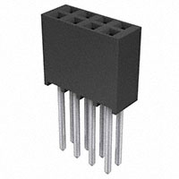 Samtec Inc. - SSQ-104-03-T-D - CONN RCPT .100" 8POS DUAL TIN