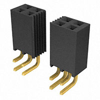 Samtec Inc. - SSQ-150-02-G-D-RA - CONN RCPT .100" 100POS DL R/A AU