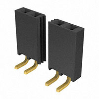 Samtec Inc. - SSQ-150-02-G-S-RA - CONN RCPT .100" 50POS R/A SGL AU