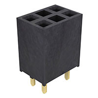 Samtec Inc. - SSW-102-01-G-Q - CONN RCPT .100" 4POS .2 ROW