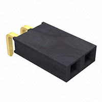 Samtec Inc. - SSW-102-02-G-S-RA - CONN RCPT .100" 2POS R/A SGL AU