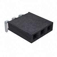 Samtec Inc. - SSW-103-02-T-S-RA - CONN RCPT .100" 3POS SNGL TIN RA