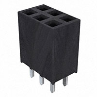 Samtec Inc. - SSW-103-01-T-D - CONN RCPT .100" 6POS DUAL TIN