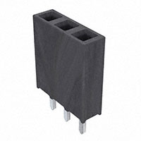 Samtec Inc. - SSW-103-01-T-S - CONN RCPT .100" 3POS SNGL TIN