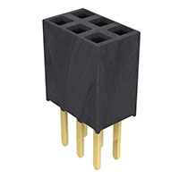 Samtec Inc. - SSW-103-02-G-D - CONN RCPT .100" 6POS DUAL GOLD