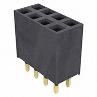 Samtec Inc. - SSW-104-01-G-D - CONN RCPT .100" 8POS DUAL GOLD