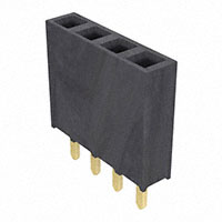 Samtec Inc. - SSW-104-01-G-S - CONN RCPT .100" 4POS SNGL GOLD