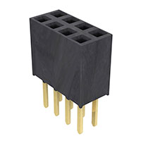 Samtec Inc. - SSW-104-02-G-D - CONN RCPT .100" 8POS DUAL GOLD