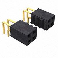 Samtec Inc. - SSW-150-02-G-D-RA - CONN RCPT .100" 100POS DL R/A AU