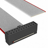 Samtec Inc. - TCSD-10-S-12.00-01-N - CABLE ASSEM 2MM 20PS SGL END 12"