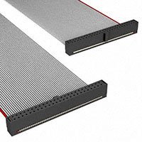 Samtec Inc. - TCSD-25-D-12.00-01-N - CABLE ASSEM 2MM 50POS F-F 12"