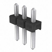 Samtec Inc. - TLW-103-05-T-S - CONN HEADER .100" 3POS SNGL TIN