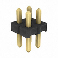 Samtec Inc. - TLW-102-06-G-D - CONN HEADER .100" 4POS DL GOLD