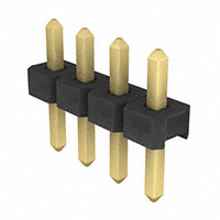 Samtec Inc. - TLW-104-06-G-S - CONN HEADER .100" 4POS SGL GOLD