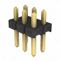 Samtec Inc. - TLW-103-05-G-D - CONN HEADER .100" 6POS DL GOLD
