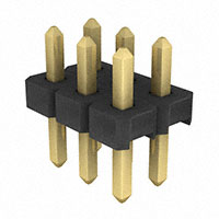 Samtec Inc. - TLW-103-06-G-D - CONN HEADER .100" 6POS DL GOLD