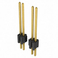 Samtec Inc. - TMS-110-57-G-S - HEADER 10 PIN SNL ROW GOLD