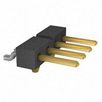 Samtec Inc. - TSM-104-01-S-SH-A - CONN HEADER 4POS .100" SNGL SMD