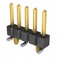 Samtec Inc. - TSM-105-01-S-SV-A - CONN HEADER 5POS .100" SNGL SMD