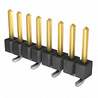 Samtec Inc. - TSM-108-01-S-SV - CONN HEADER 8POS .100" SNGL SMD