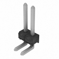 Samtec Inc. - TSW-102-25-T-S-RA - CONN HEADER 2POS .100" SNGL R/A