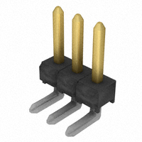 Samtec Inc. - TSW-103-08-F-S-RA - .025" SQ. TERMINAL STRIPS