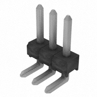 Samtec Inc. - TSW-103-08-T-S-RA - CONN HEADER 3POS .100" SNGL R/A