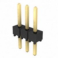 Samtec Inc. - TSW-103-24-G-S - .025" SQ. TERMINAL STRIPS