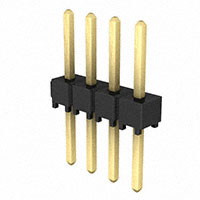 Samtec Inc. - TSW-104-08-G-S - CONN HEADER 4POS .100" SNGL GOLD