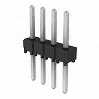 Samtec Inc. - TSW-104-08-T-S - CONN HEADER 4POS .100" SNGL TIN