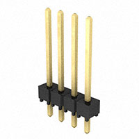 Samtec Inc. - TSW-104-15-G-S - .025" SQ. TERMINAL STRIPS