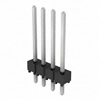 Samtec Inc. - TSW-104-15-T-S - CONN HEADER 4POS .100" SNGL