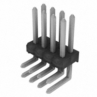 Samtec Inc. - TSW-104-25-T-D-RA - CONN HEADER 8POS .100" DBL R/A